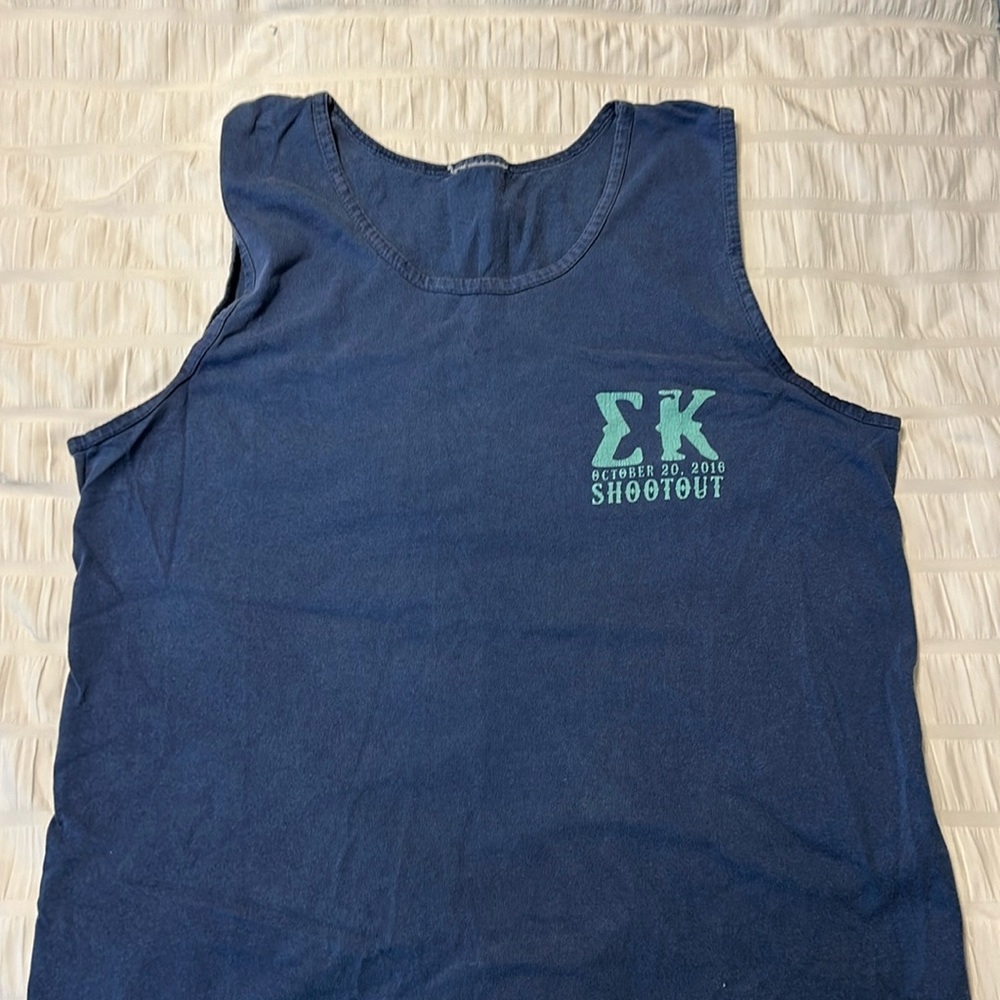 Sigma Kappa 2016 Sigma Shootout Philanthropy Tank Top